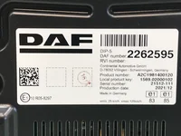 Instrumententafel DAF 1833384 Instrumententafel DAF 1833384