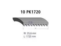 Correa en V DT Spare Parts 5 0405 6043