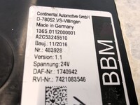 Блок управления BBM DAF 1658824 Блок управления BBM DAF 1658824