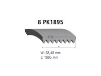 Correa en V DT Spare Parts 1943456