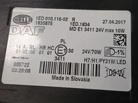 Far XF106 Dreapta LHD 1857519 Far XF106 Dreapta LHD 1857519