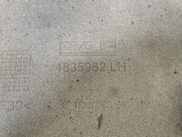 Kortflügelverlängerung DAF 1835962