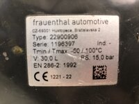 Lufttank Volvo 22900906 Lufttank Volvo 22900906