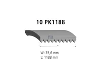 Correa en V DT Spare Parts 20889847
