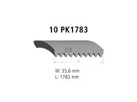 Correa en V DT Spare Parts 20860507