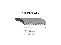 حزام المساعدة DT Spare Parts 21906168