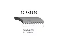 Correa en V DT Spare Parts 5000681374