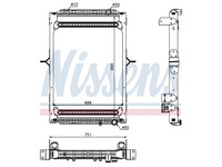 Radiator Nissens 5001867210