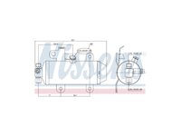 Lufttrockner Nissens 20752542
