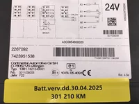 Tachograph DAF 2137009