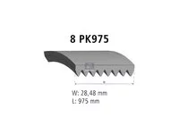 Correa en V DT Spare Parts 20430367