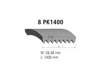 Correa en V DT Spare Parts 20464710