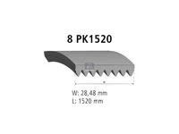 Correa en V DT Spare Parts 1388161