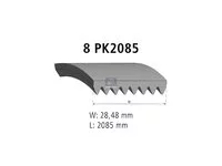 Correa en V DT Spare Parts 1389058