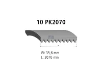 حزام المساعدة DT Spare Parts 1779745