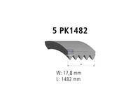 Auxiliary belt DT Spare Parts 20806981