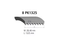 Correa en V DT Spare Parts 51968200257