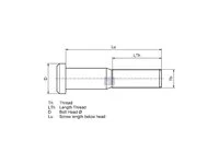 Колесный болт DT Spare Parts 0004013771