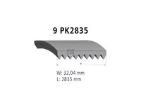 Correa en V DT Spare Parts 4768025000