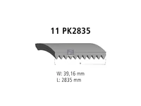 حزام المساعدة DT Spare Parts 5419972792