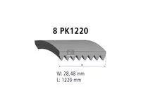 Correa en V DT Spare Parts 9979312
