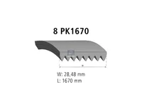حزام المساعدة DT Spare Parts 9049970292