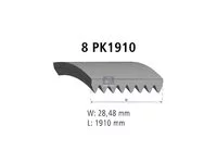 Correa en V DT Spare Parts 9069972892