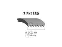 Correa en V DT Spare Parts 0119975792