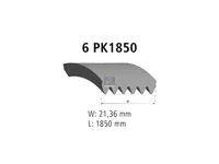 Correa en V DT Spare Parts 0099971392