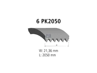 Auxiliary belt DT Spare Parts 0079970292