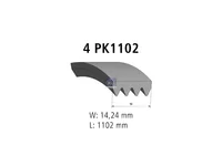 حزام المساعدة DT Spare Parts 504048243