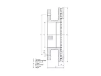 Bremsscheibe DT Spare Parts 1962284