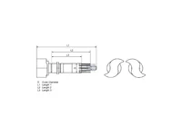 Eixo de cames de freio DT Spare Parts