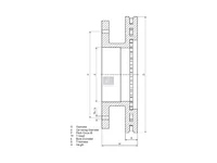 Bremsscheibe DT Spare Parts