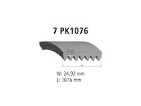 Correa en V DT Spare Parts 5 0038 8408