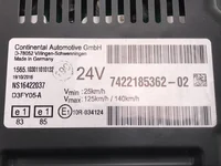 Painel de instrumentos Renault 7421929649