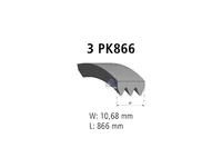Auxiliary belt DT Spare Parts