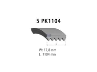 حزام المساعدة DT Spare Parts 504019980