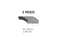 حزام المساعدة DT Spare Parts 7701039690