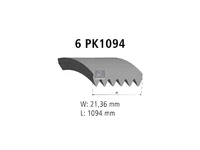 حزام المساعدة DT Spare Parts 65968200000