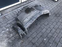 Parte interna del parafango MAN 81612300208