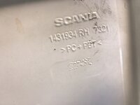 Splash Guard Cover Scania R-Serie 1431934