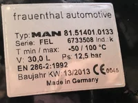 Receptor de ar MAN 81514010133