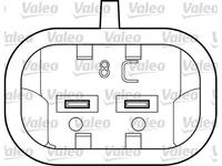 Mecanismul ferestrei Valeo 2303350