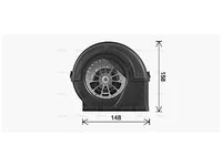 Motor grijanja AVA Cooling 0018308708