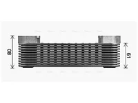 Oil cooler AVA Cooling 51056010172 Oil cooler AVA Cooling 51056010172