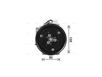 Air conditioning pump AVA Cooling 4722300111