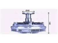 Accouplement visco AVA Cooling 9062001222 Accouplement visco AVA Cooling 9062001222