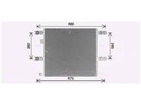 Kondensator AVA Cooling 7421657618 Kondensator AVA Cooling 7421657618