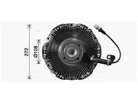 Viscokupplungs AVA Cooling 51066300135 Viscokupplungs AVA Cooling 51066300135